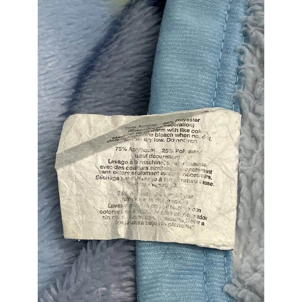 VTG Kidsline Baby Blanket Microplush‎ Animals Rhino Giraffe Elephant Lion Bear